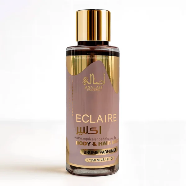 Brume eclaire assala, tenue tres longue, parfum intense , vanille lactée senteur sucrée